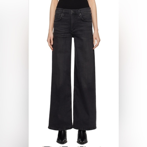 Citizens Of Humanity Denim - Citizens Of Humanity Loli Wide-Leg Jeans